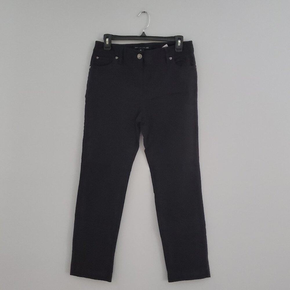Zac & Rachel Black Straight Pants Size 10 Petite
